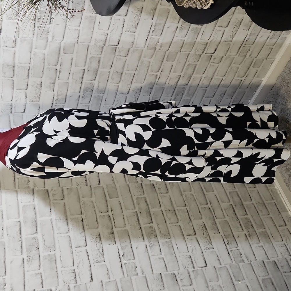Worthington SZ 12 Black/White Dress - Picture 3 of 12
